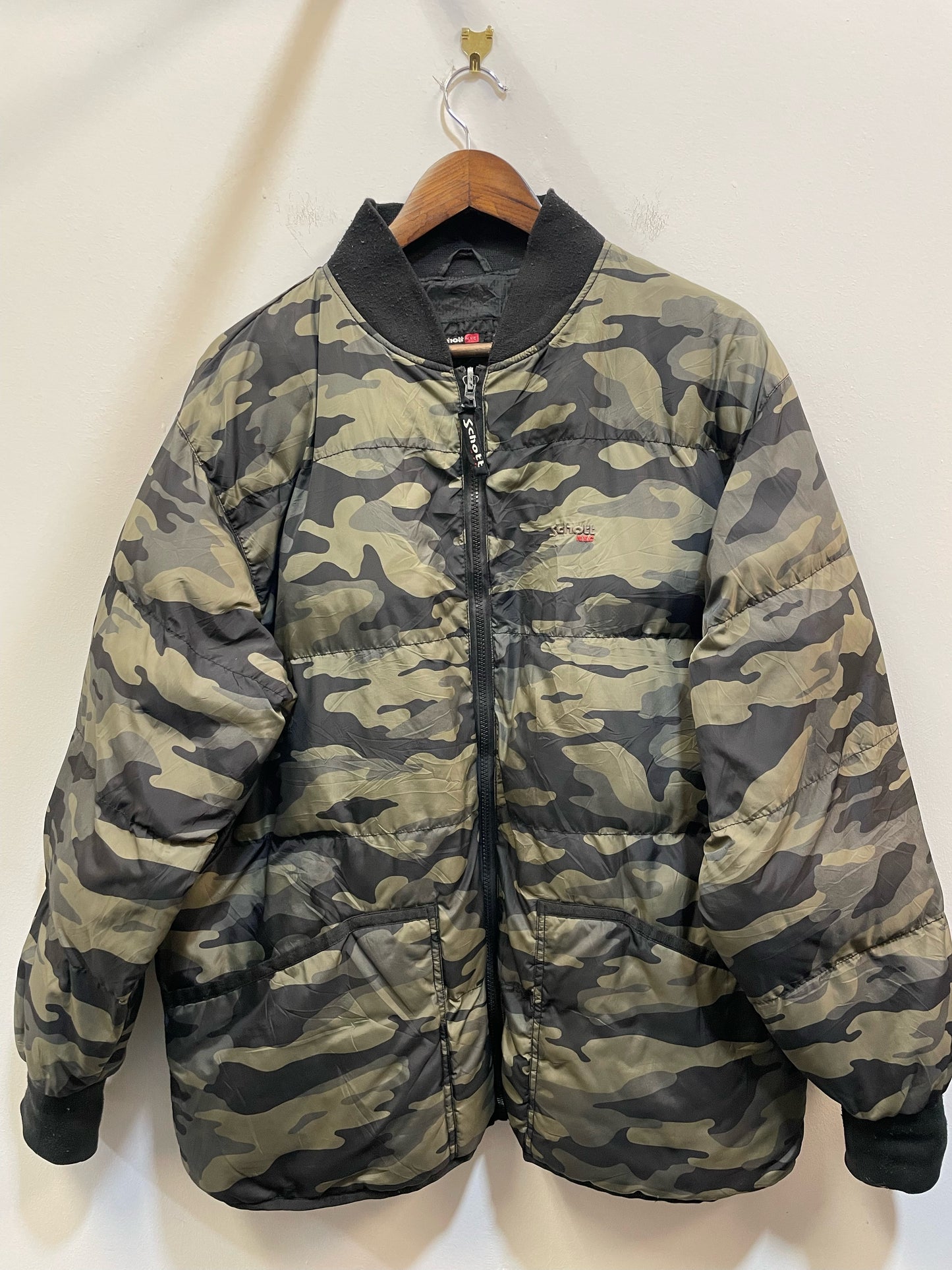 Schott Reversible Puffer Jacket