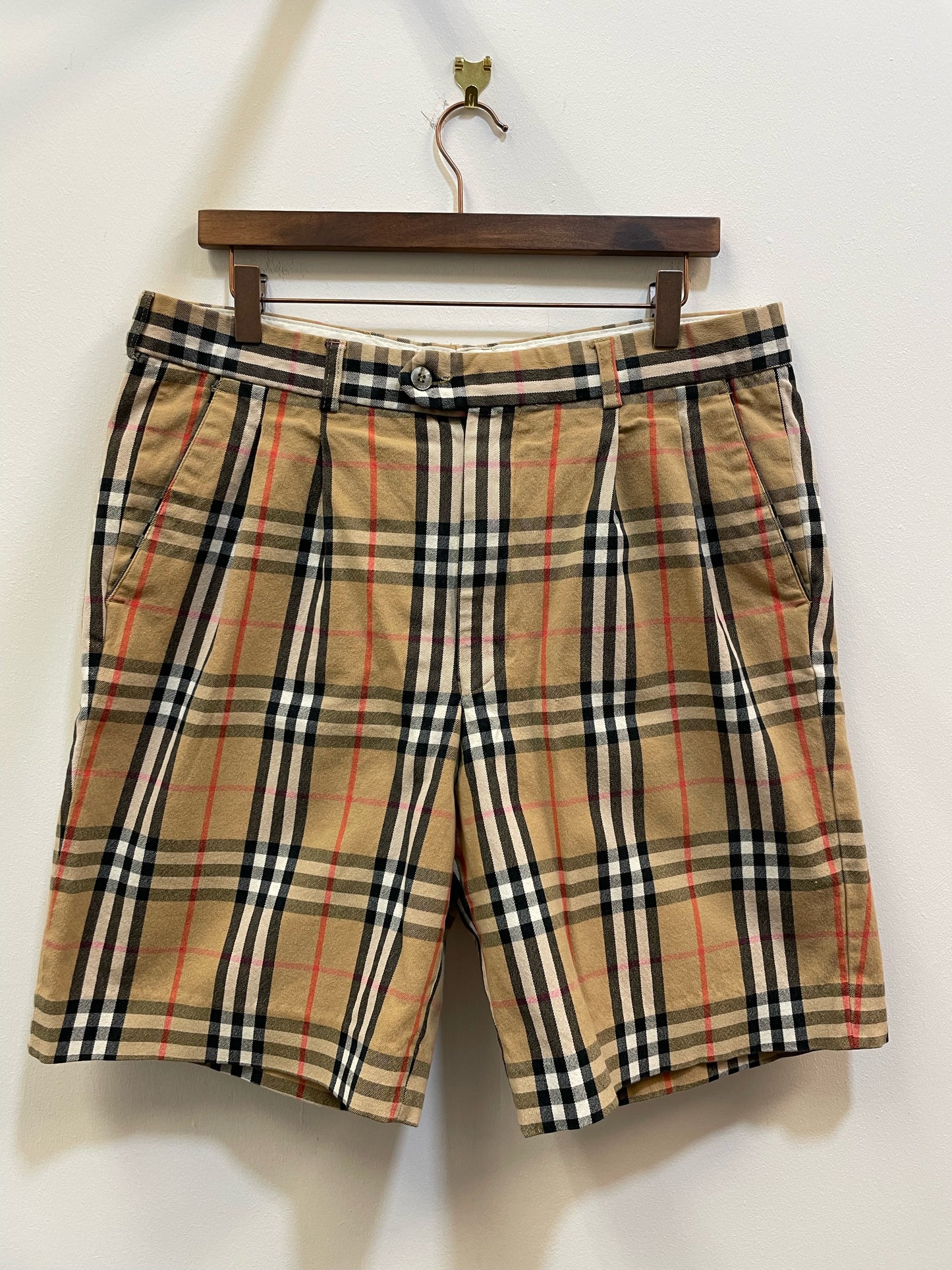 Burberry Nova Check Shorts