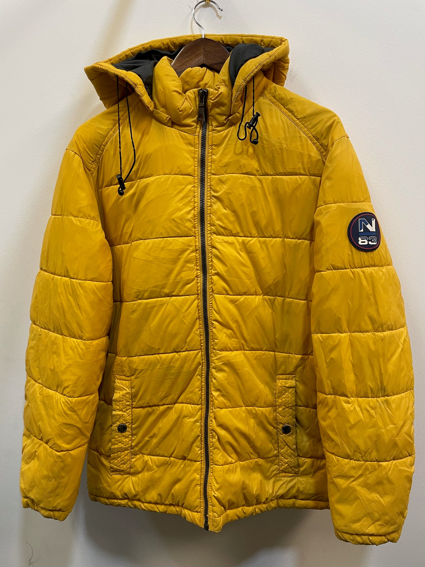 Nautica Yellow Down Puffer