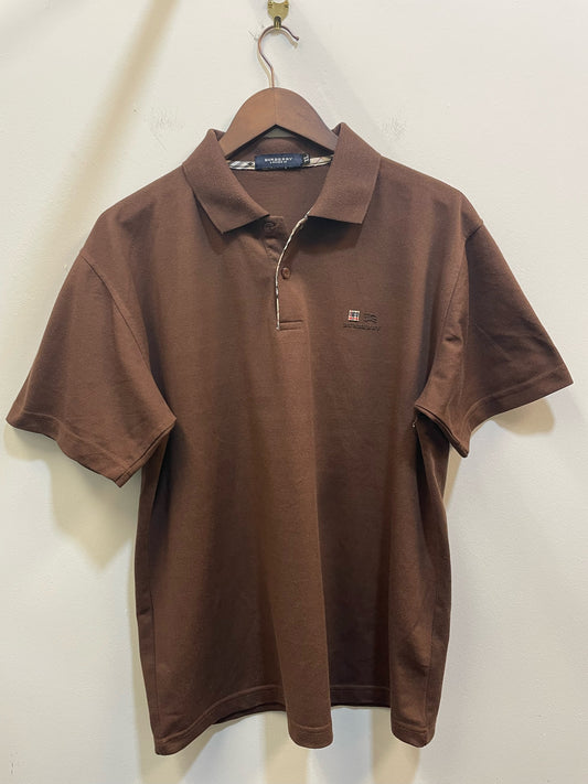 Burberry Brown Polo Shirt