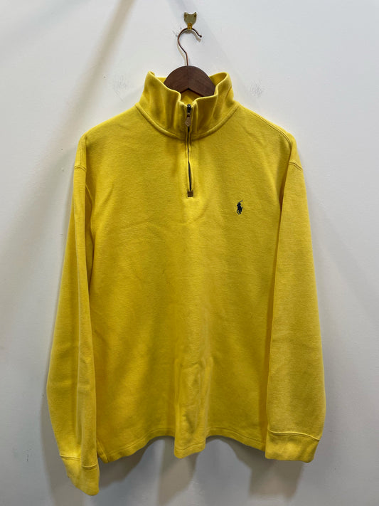 Ralph Lauren Yellow Zip Jumper