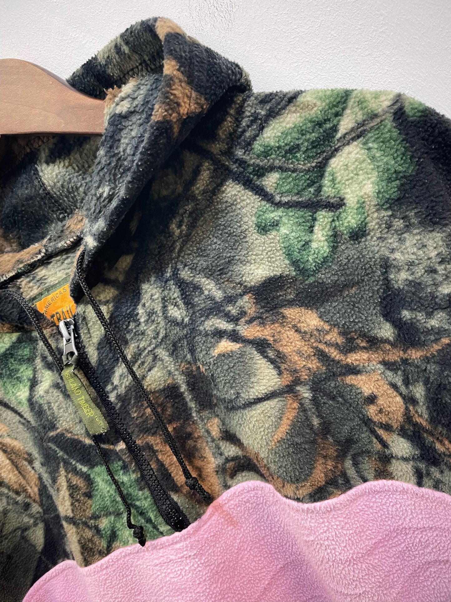 Trail Crest Pink Tree Camo Hoodie