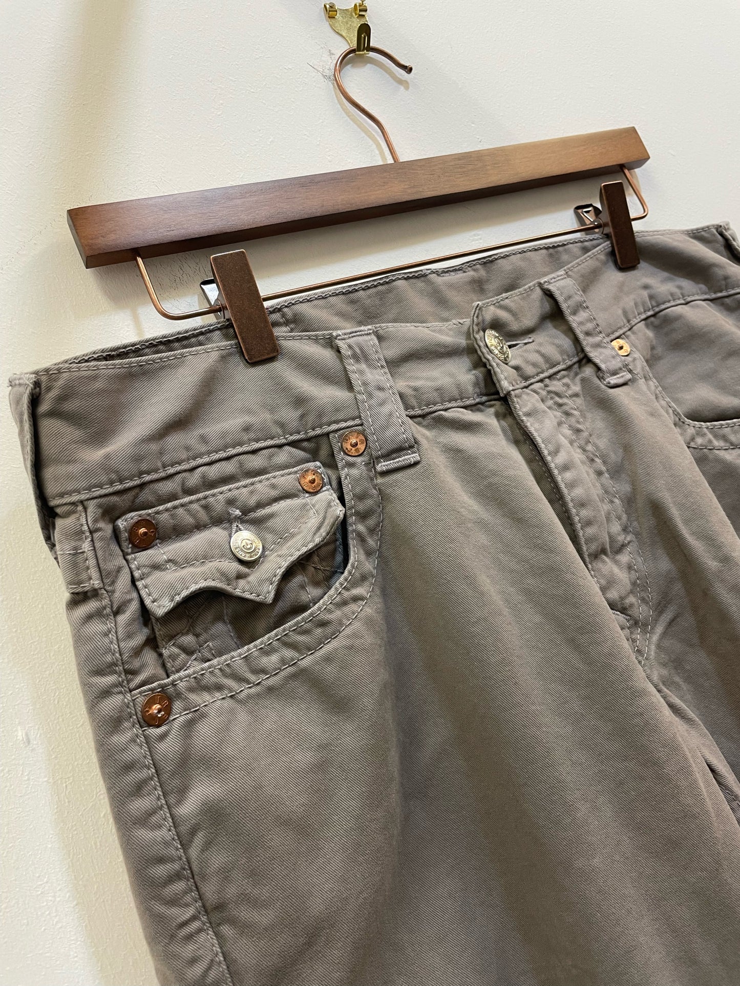 True Religion Grey Trousers