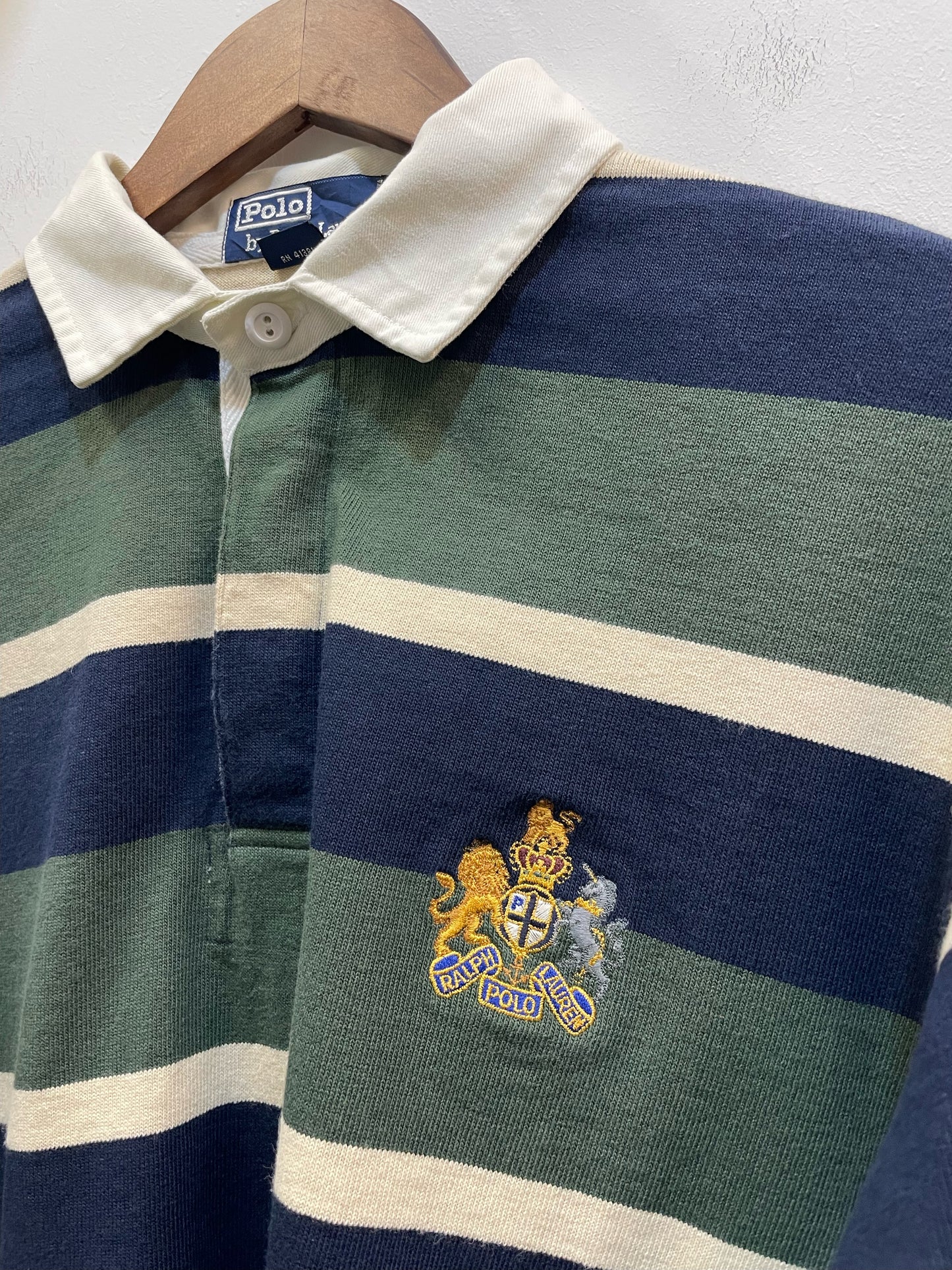 Ralph Lauren Green Rugby Top