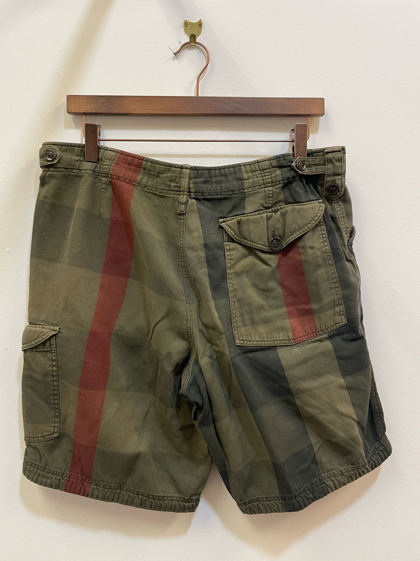 Burberry Brit Green Check Shorts