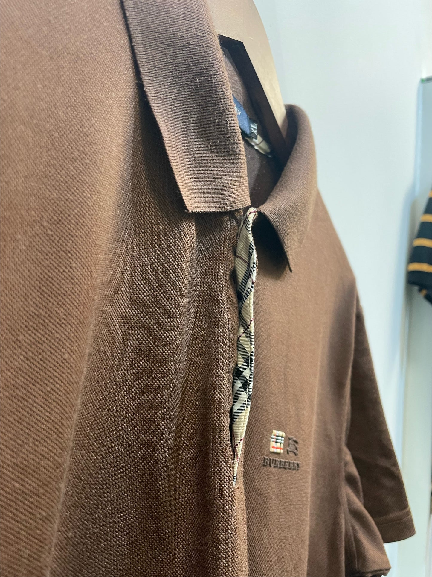 Burberry Brown Polo Shirt