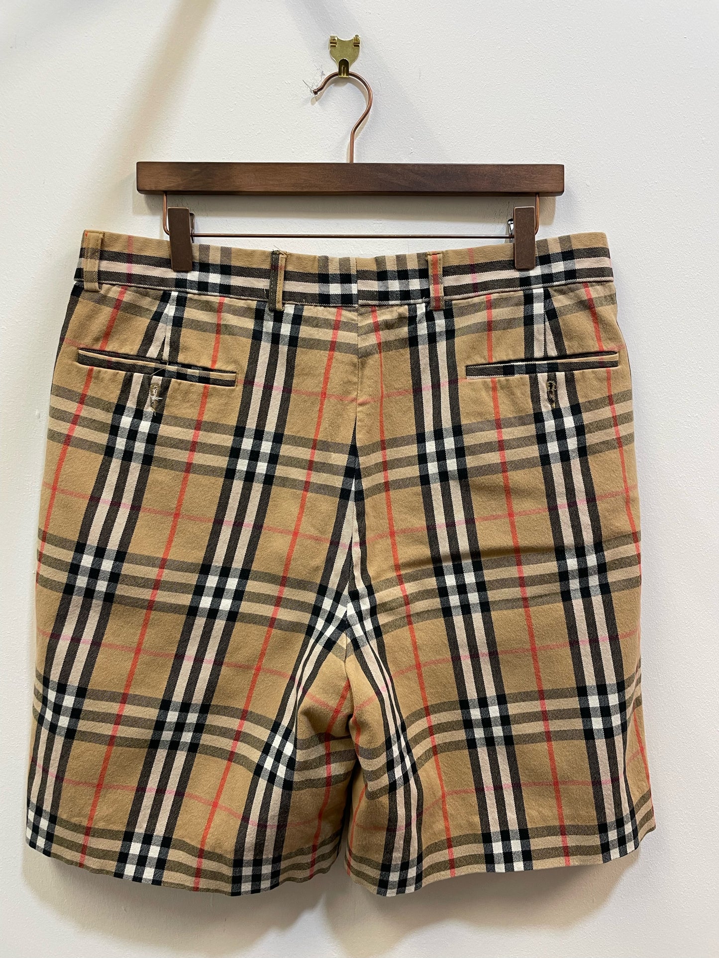 Burberry Nova Check Shorts