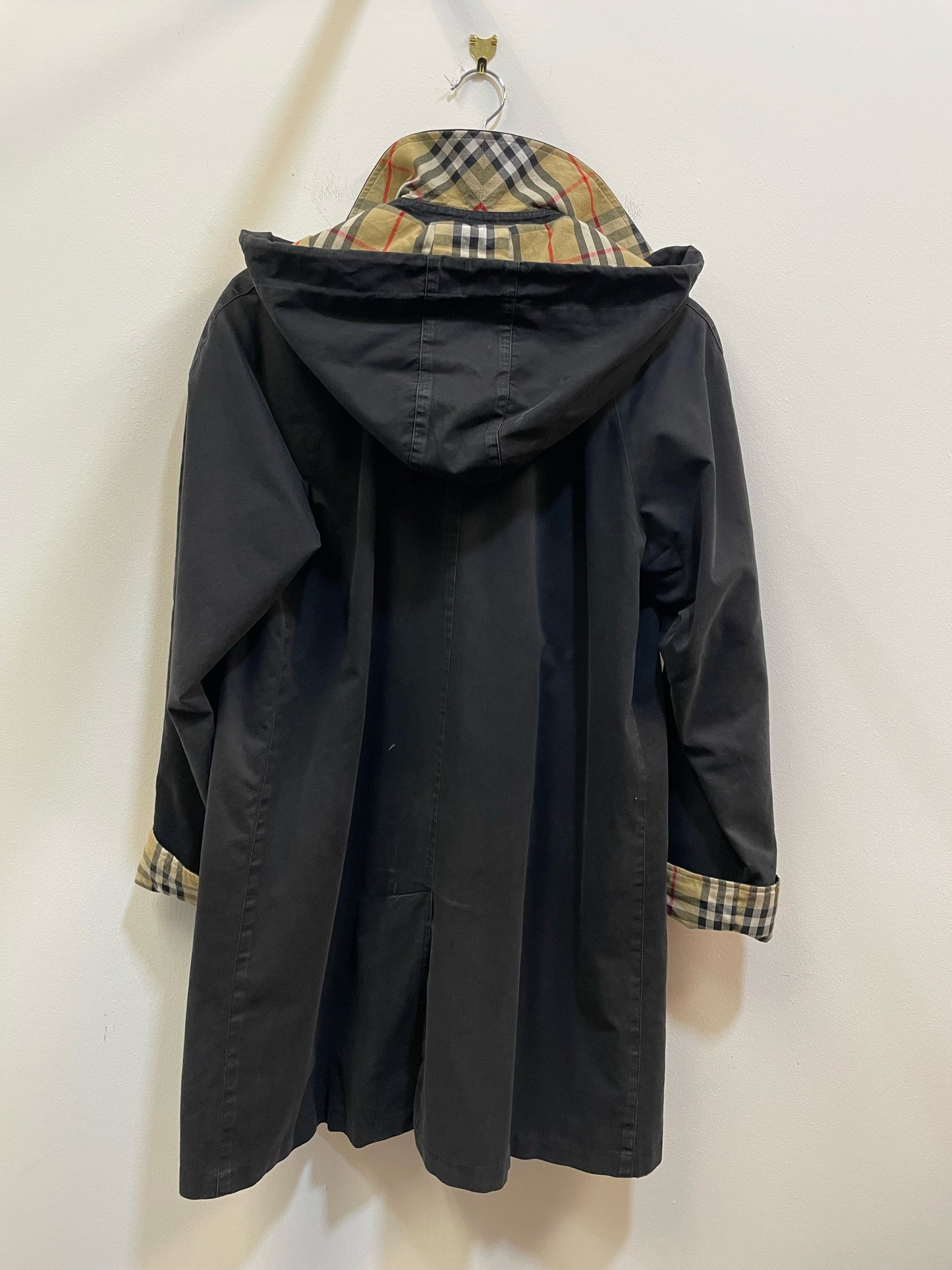 Burberry Black Mac Jacket