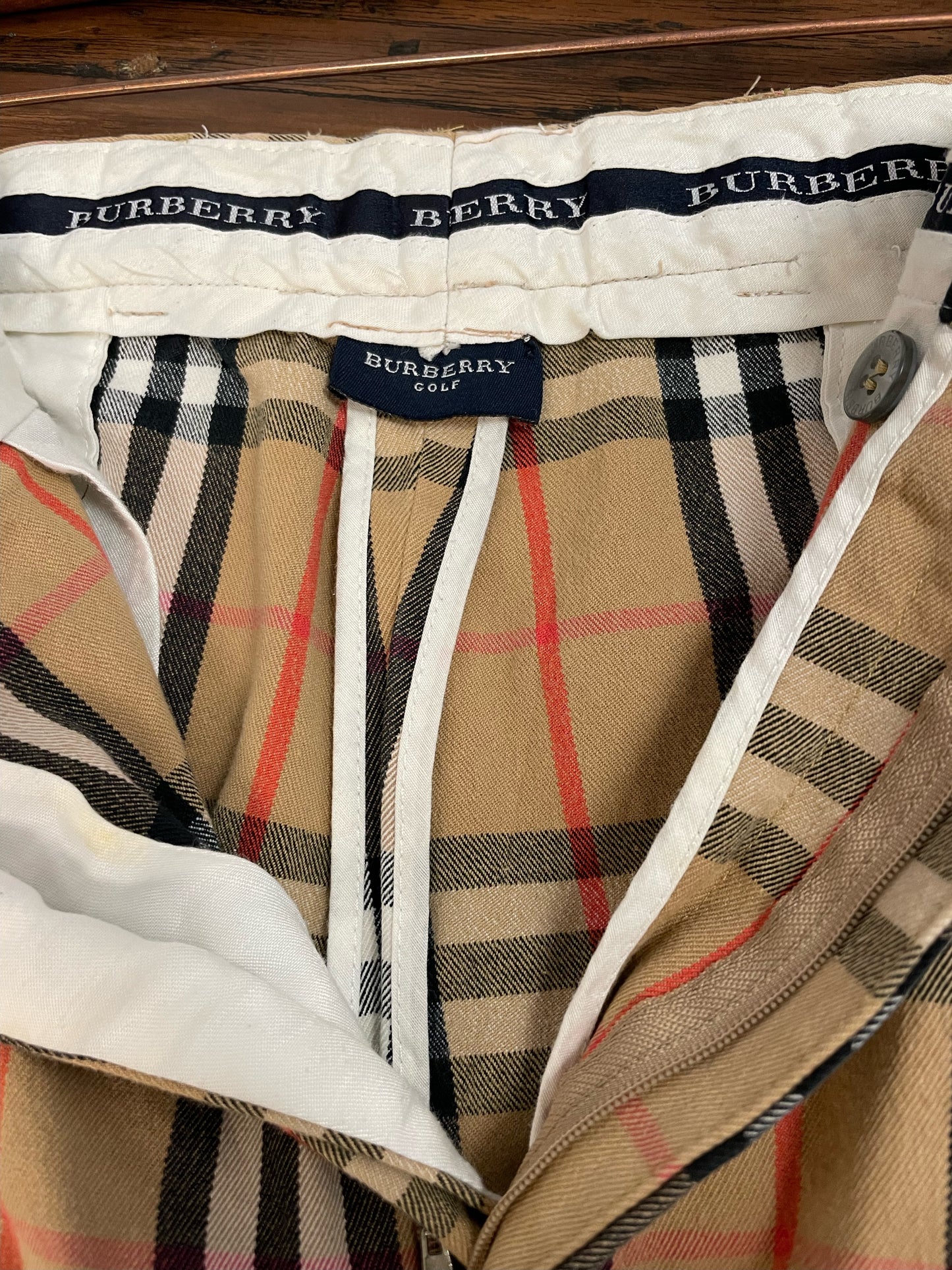 Burberry Nova Check Shorts