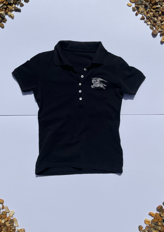 Burberry Black Polo