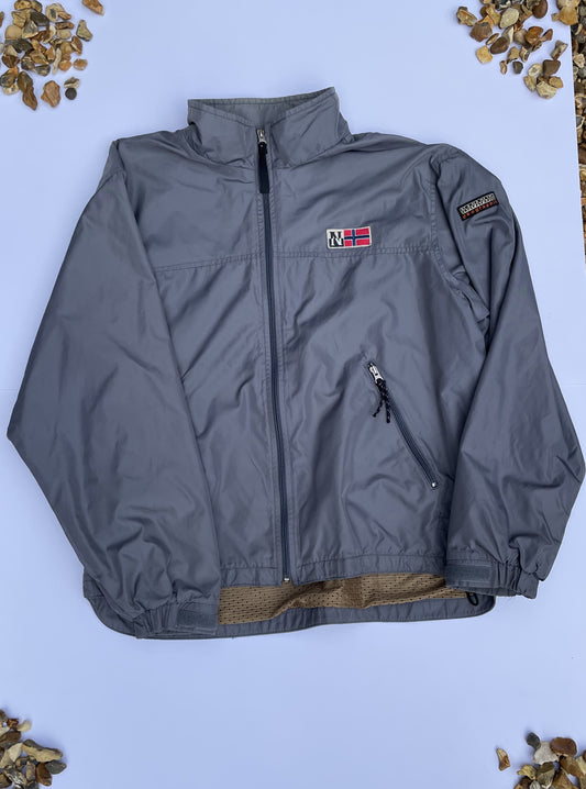 Napajiri Grey Waterproof Jacket