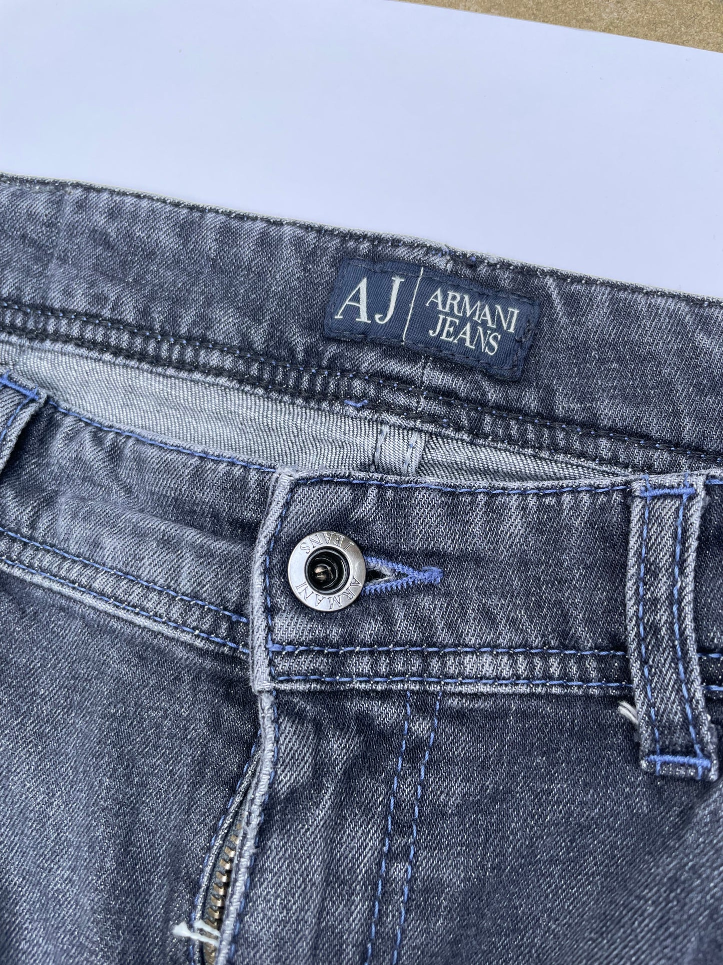 Armani Charcoal Jeans