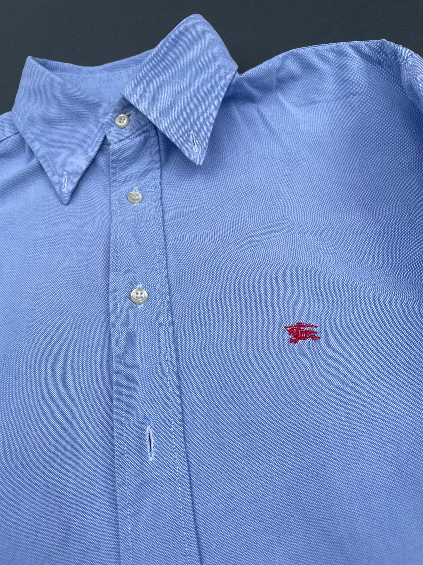 Burberry Blue Dress Shirt