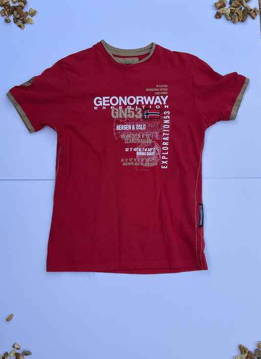 Geographic Norway Red T-Shirt