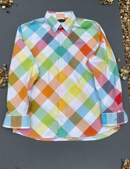 Coogi Coloured Check Shirt