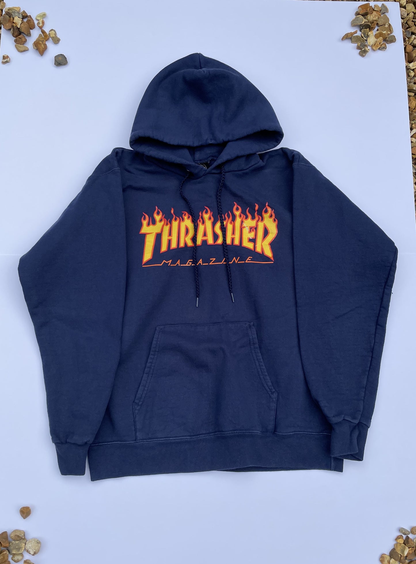 Thrasher Navy Hoodie