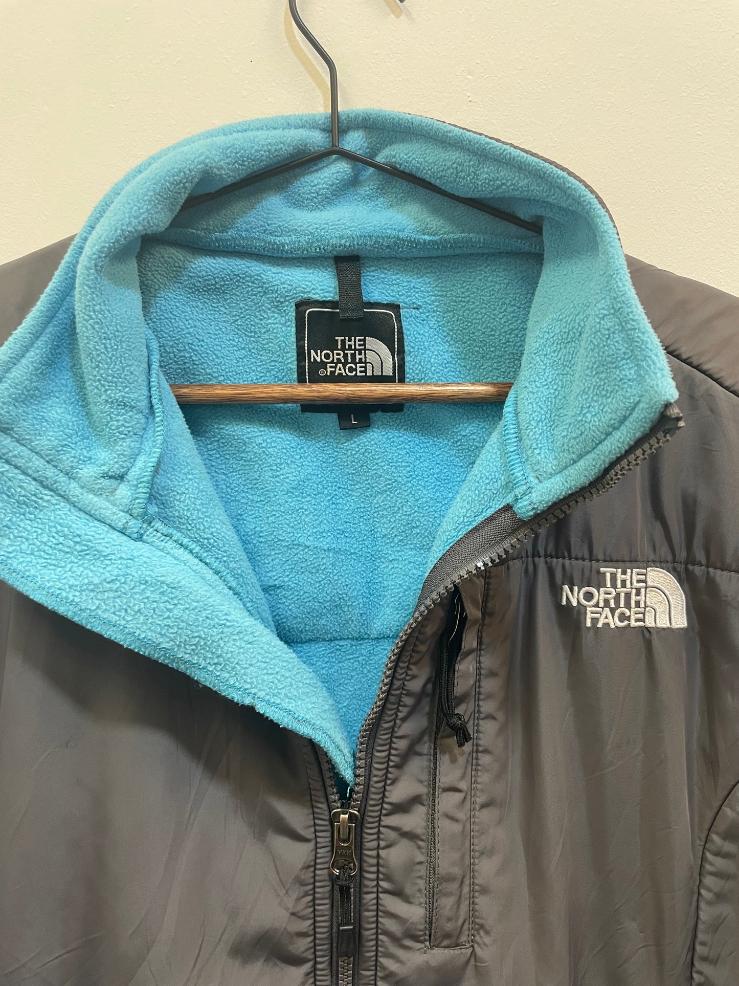 The North Face Blue and Grey Fleece