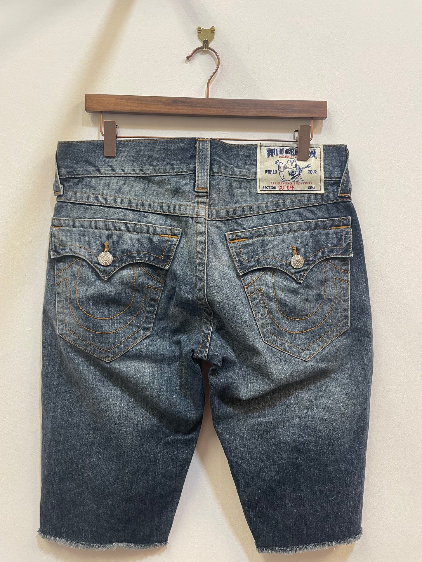 True Religion Jean Shorts