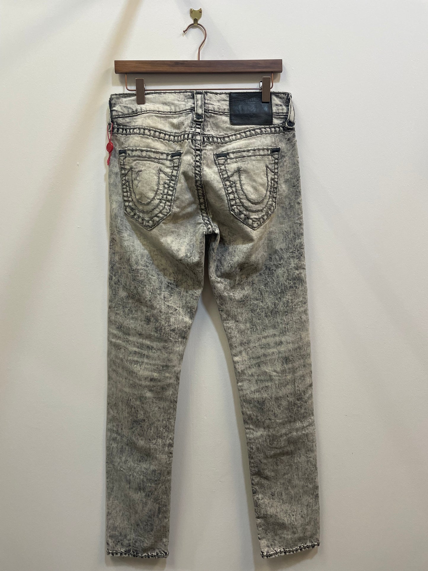 True Religion White Dyed Jeans