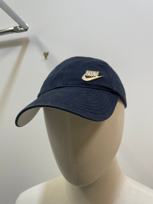 Nike Navy Cap with Metal Logo