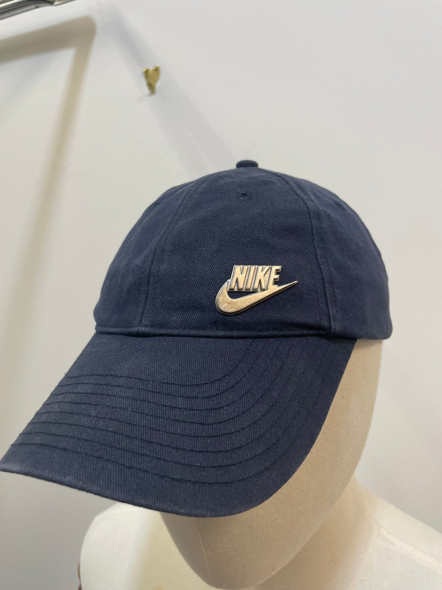 Nike Navy Cap with Metal Logo