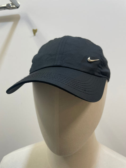 Nike Black Cap with Metal Tick