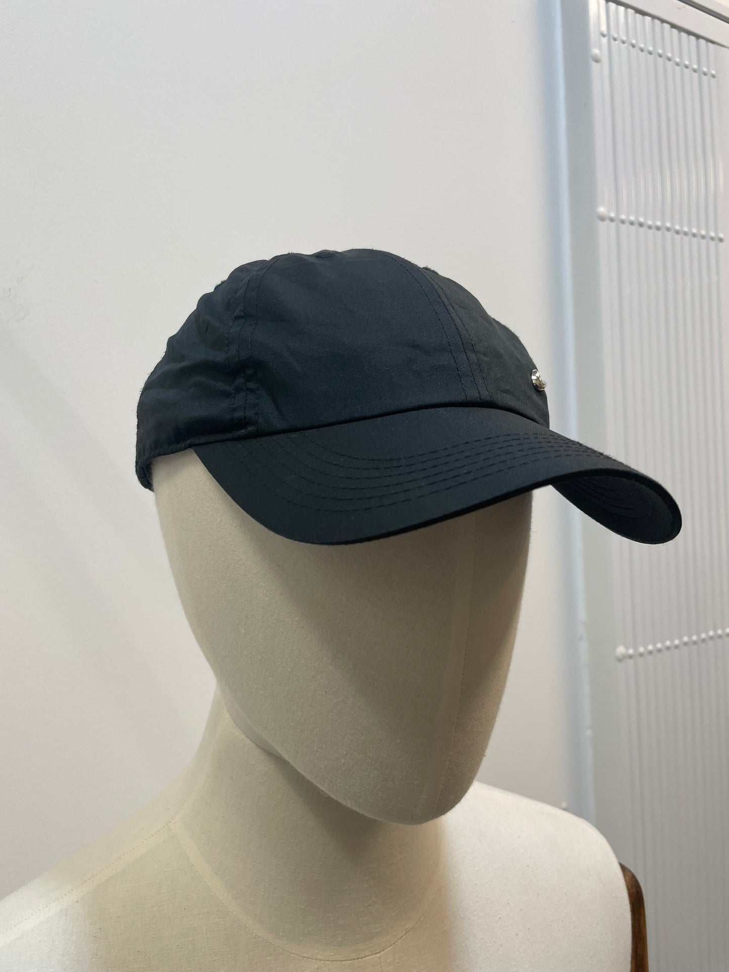 Nike Black Cap with Metal Tick