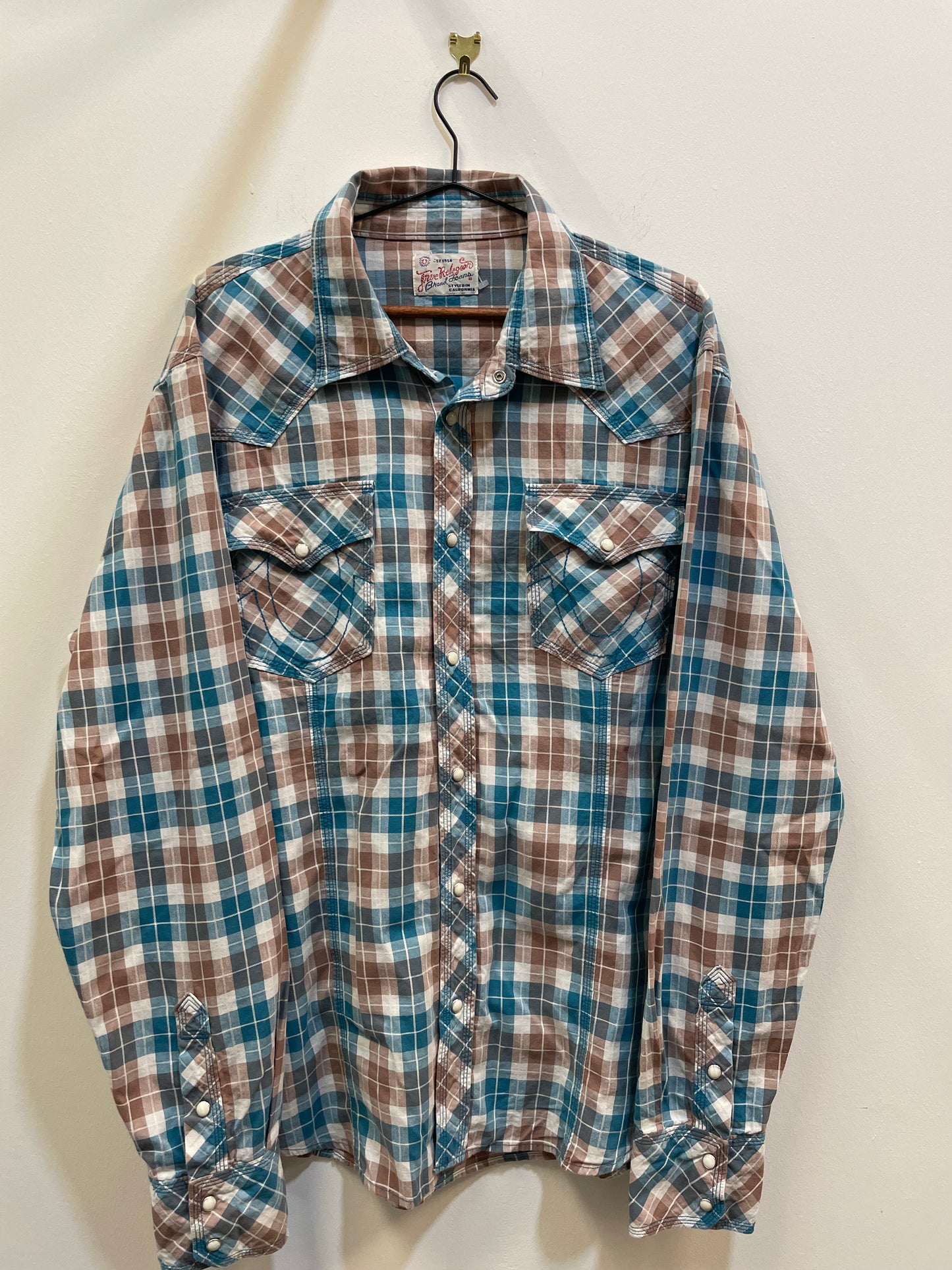 True Religion Check Shirt