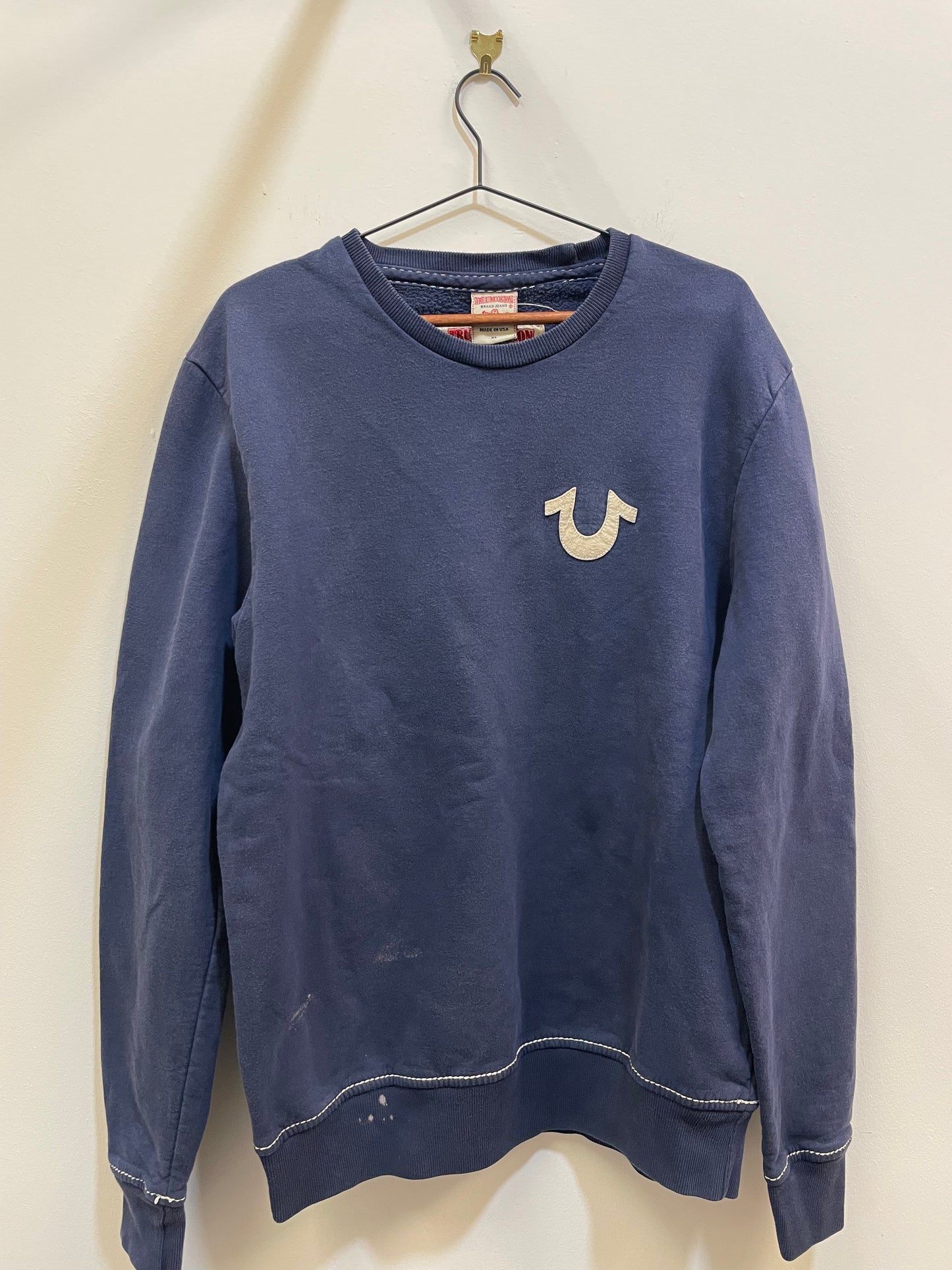 True Religion Navy Sweatshirt