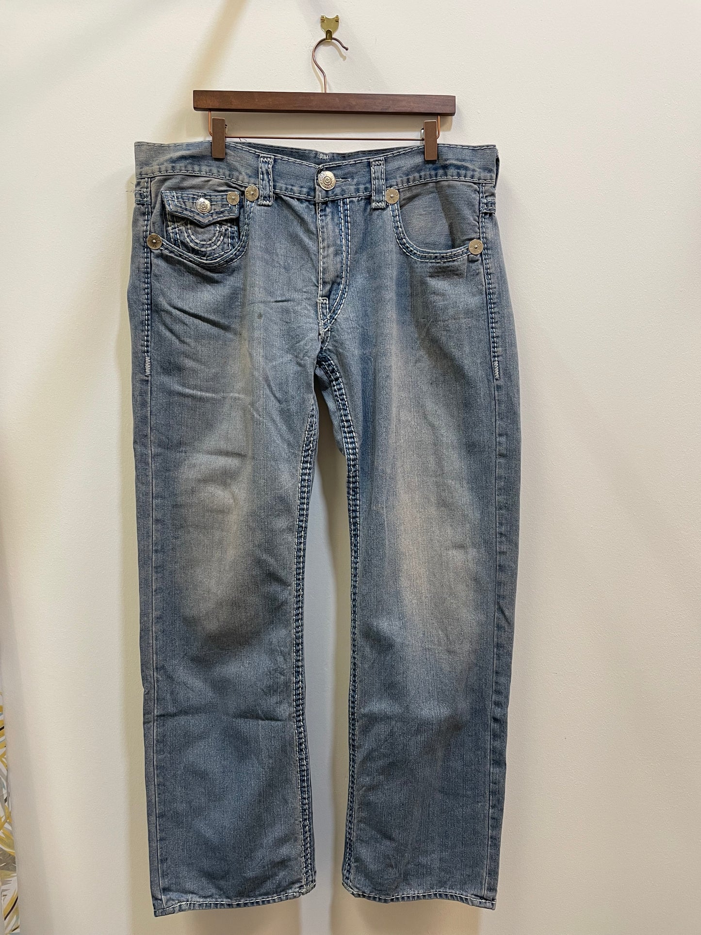 True Religion Wide Fitting Jeans