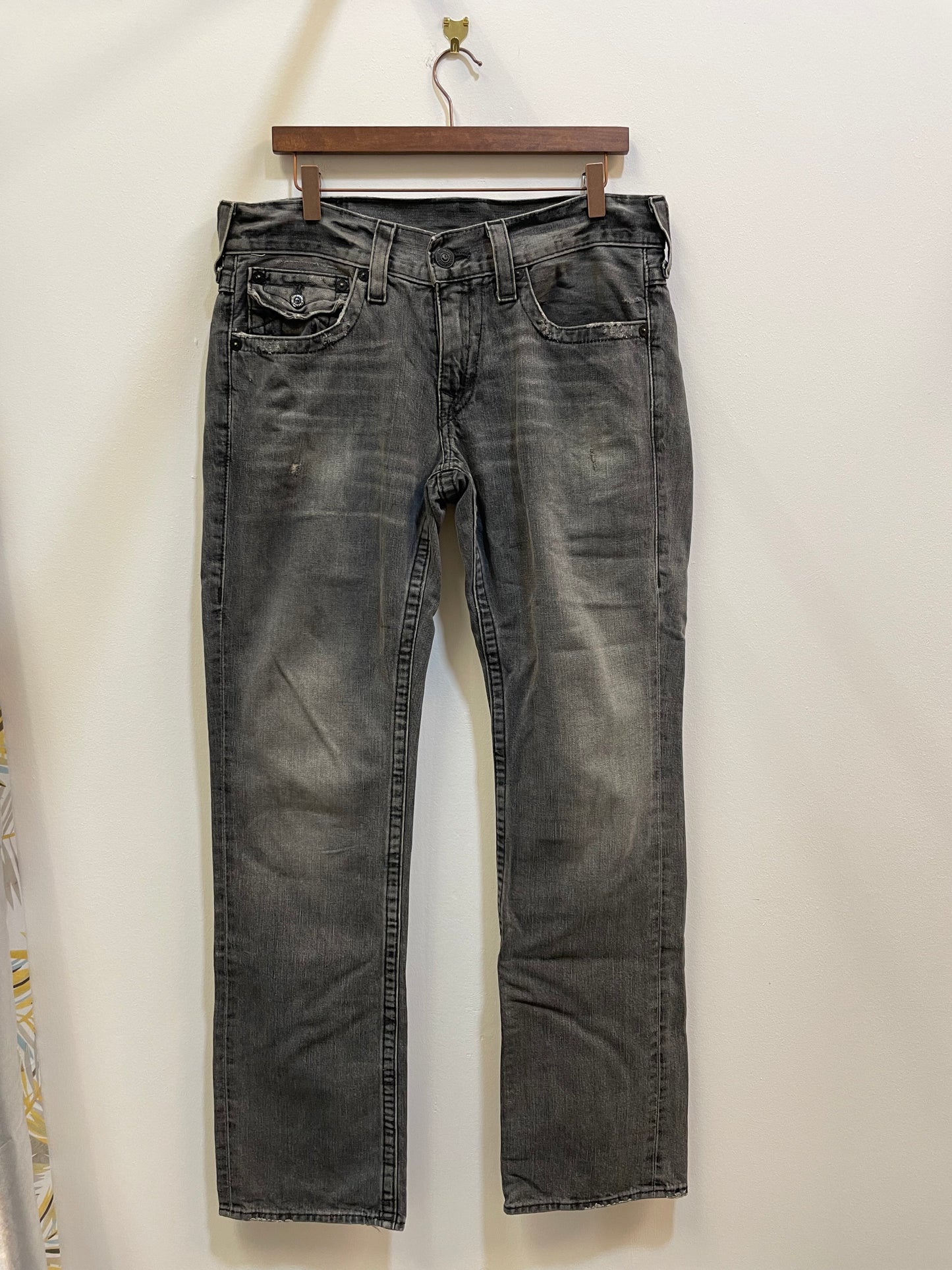 True Religion Charcoal Jeans