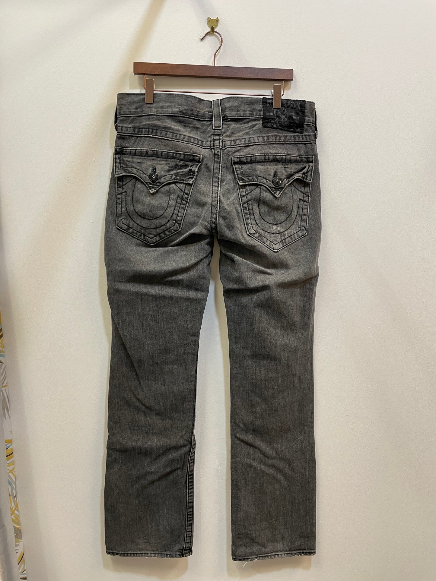 True Religion Charcoal Jeans