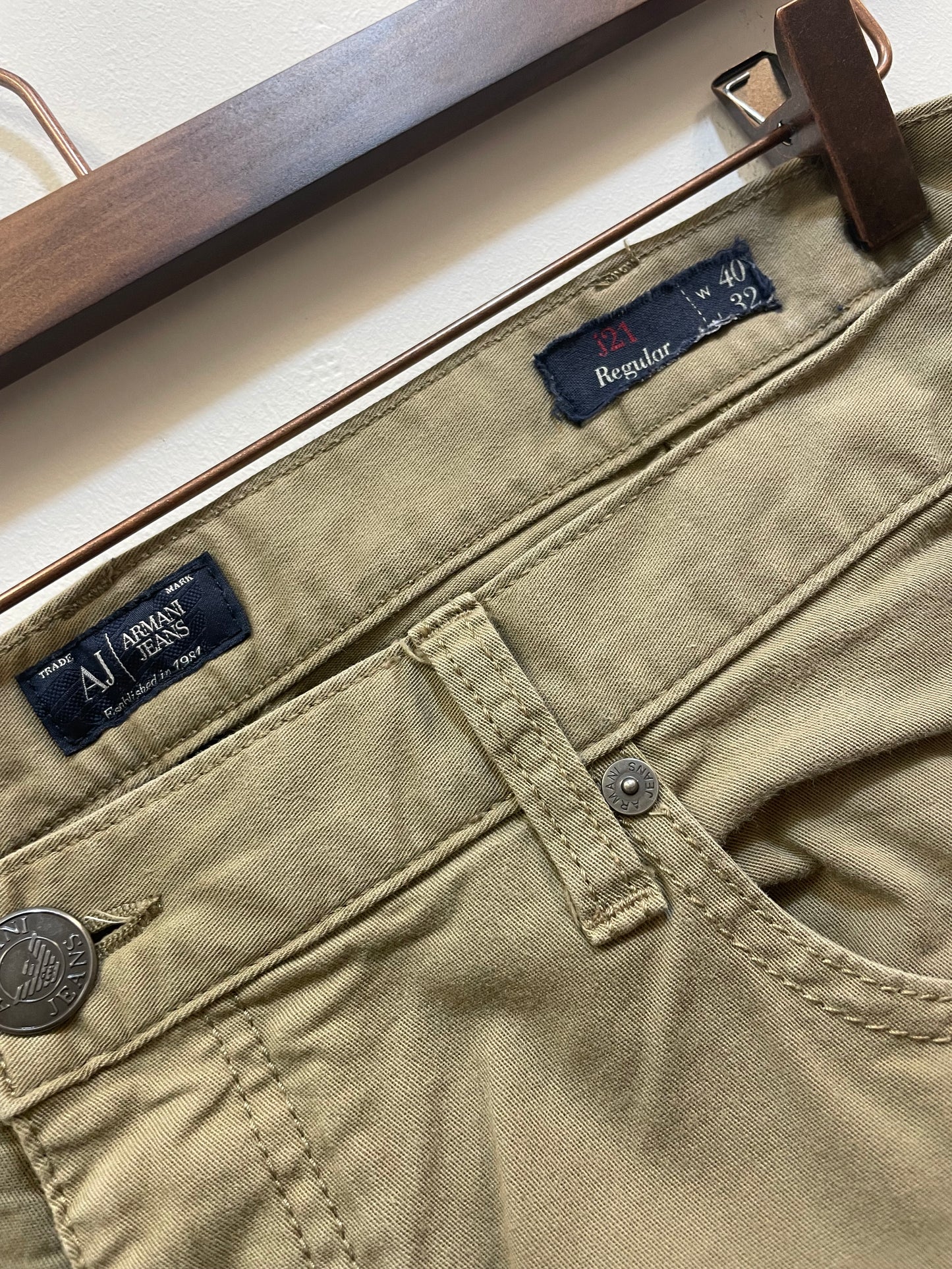 Armani Khaki Trousers