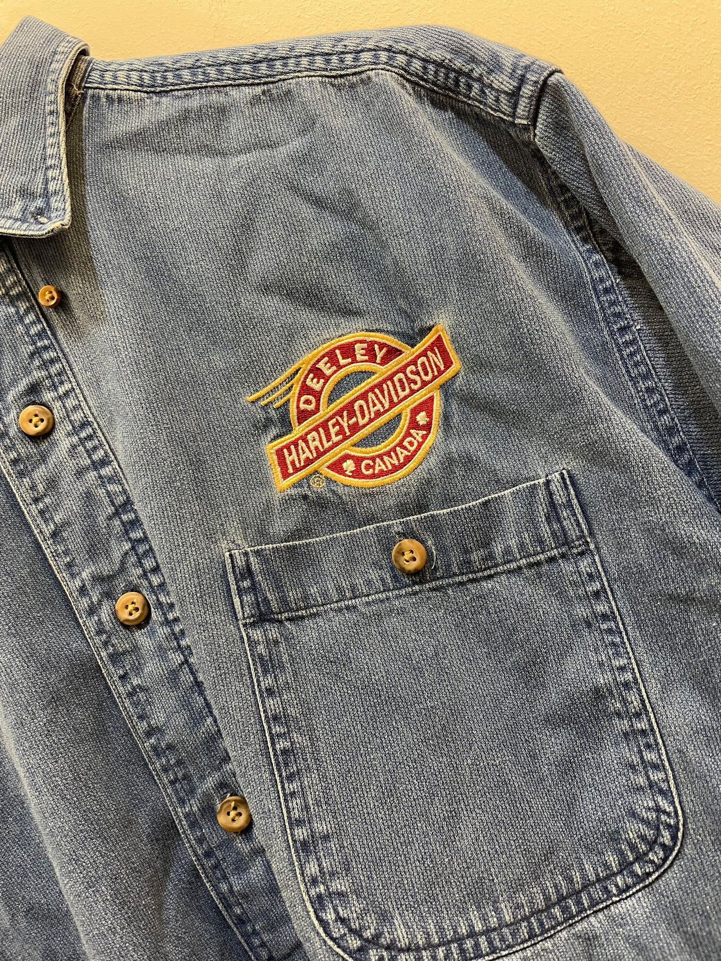 Harley Davidson Corduroy Shirt