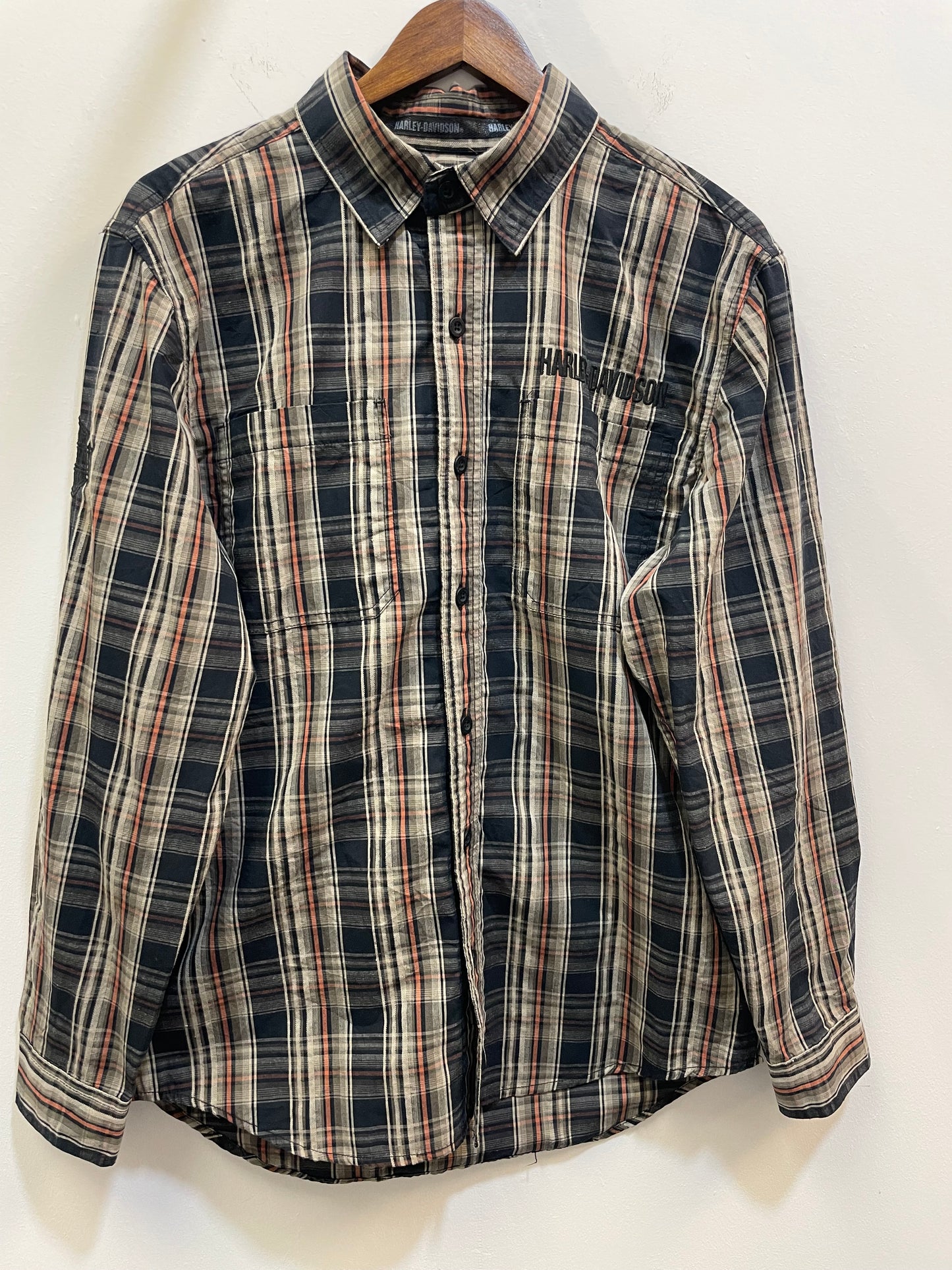 Harley Davidson Plaid Shirt