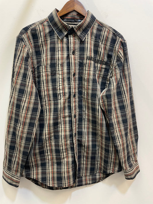 Harley Davidson Plaid Shirt