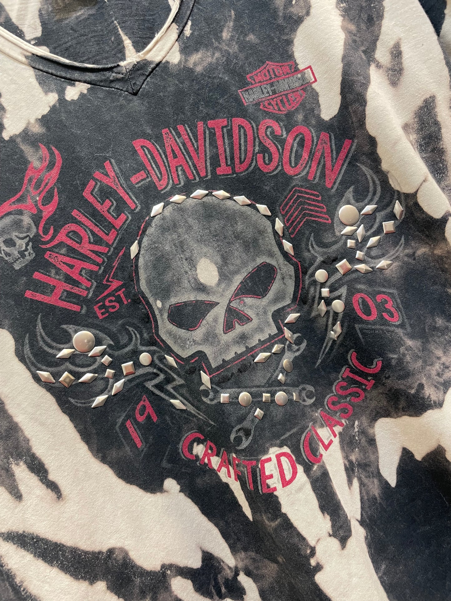 Harley Davidson Women's Skull T-Shirt