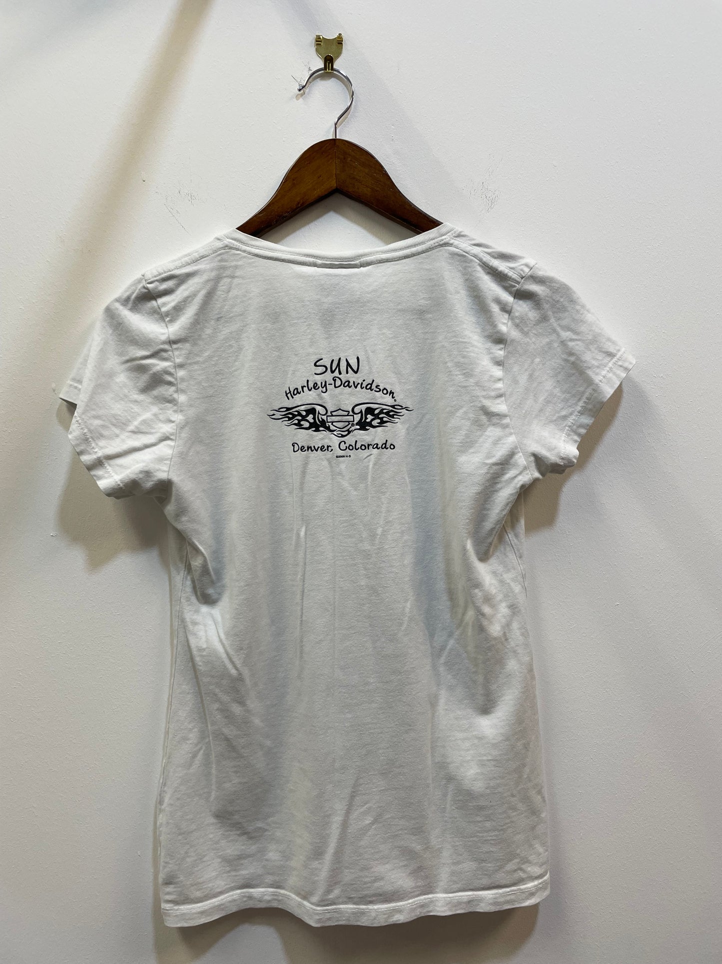 Harley Davidson White T-Shirt