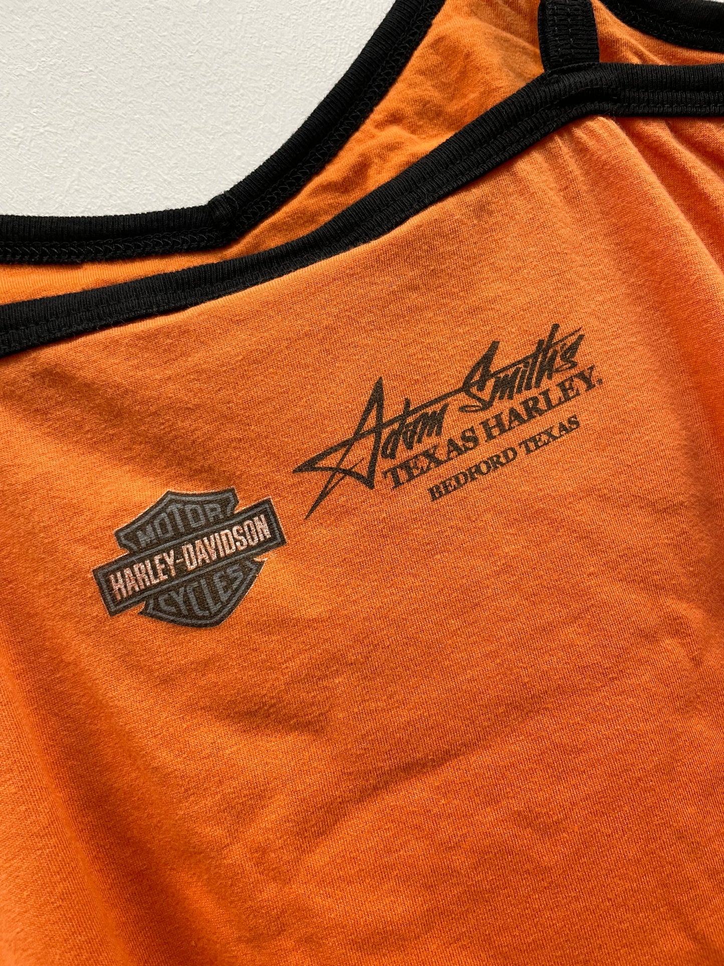 Harley Davidson Women's Orange Top