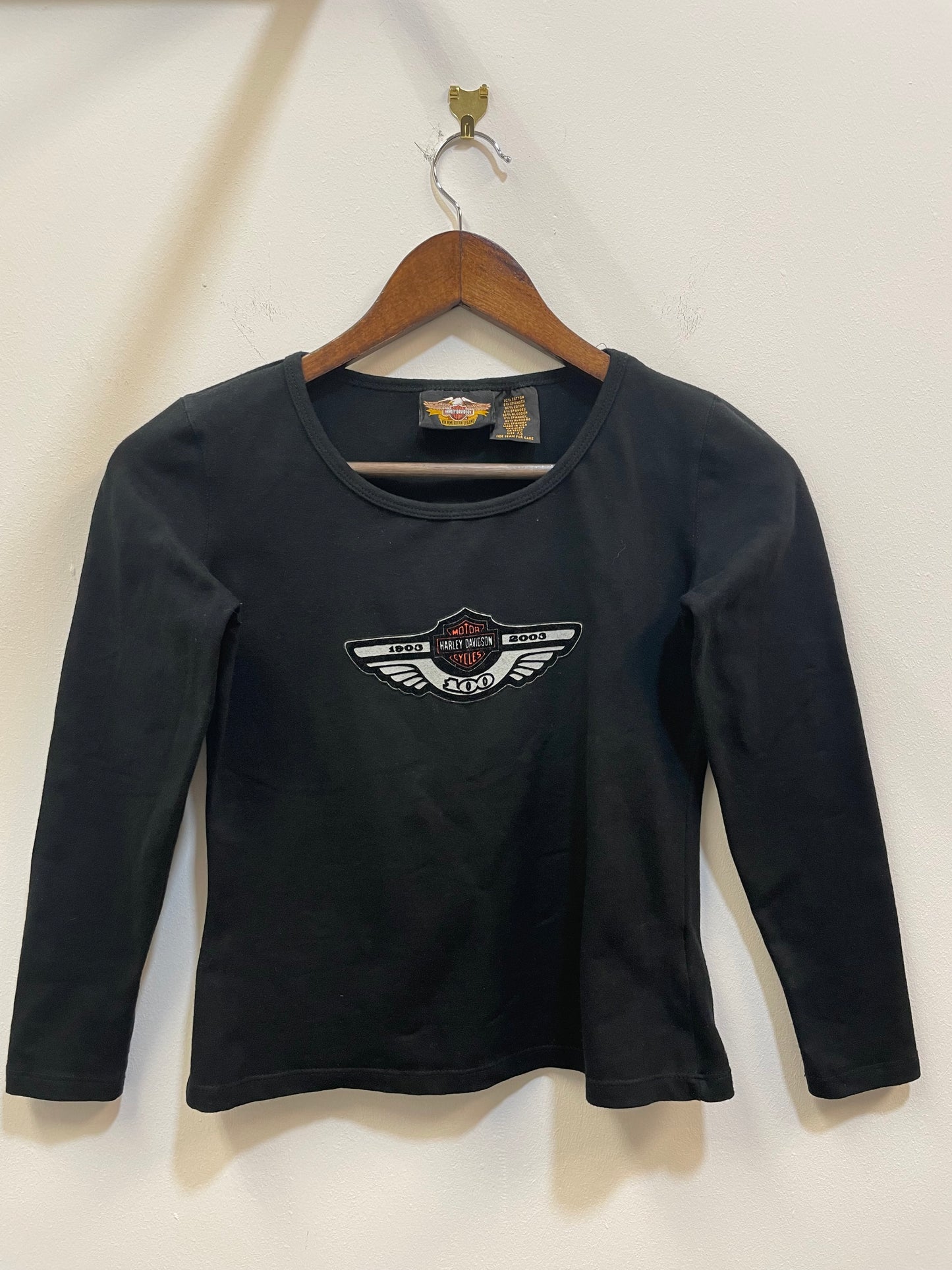 Harley Davidson Women's Black Longsleeve