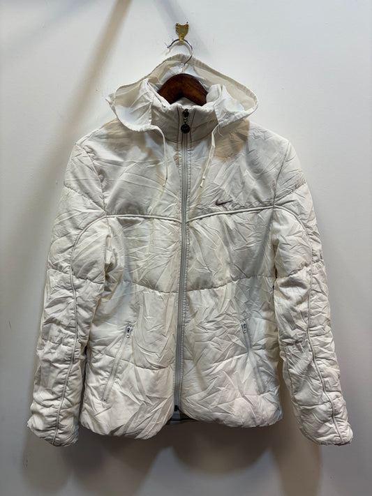 Nike White Puffer Jacket