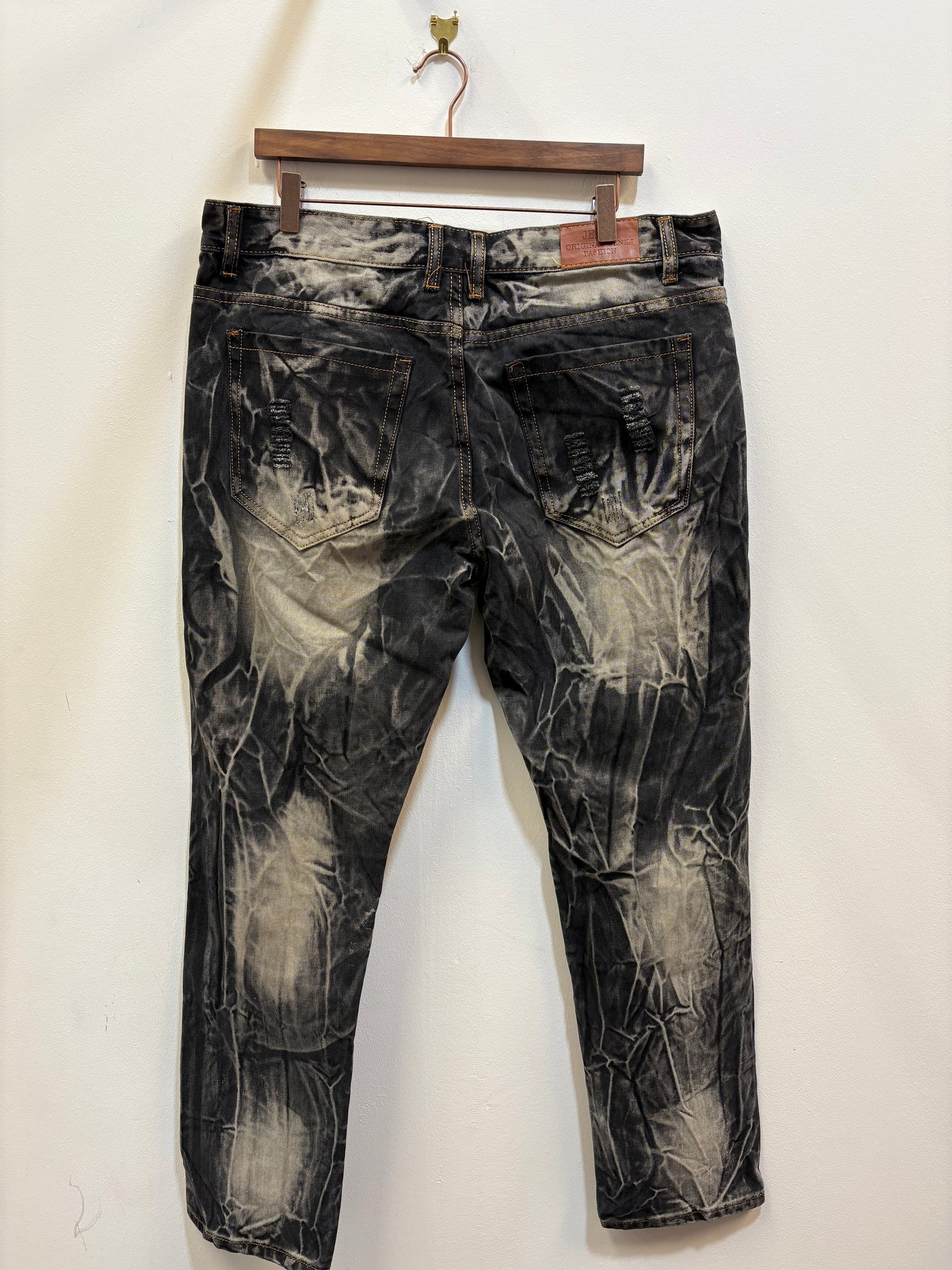 Winged Design Fashion Jeans