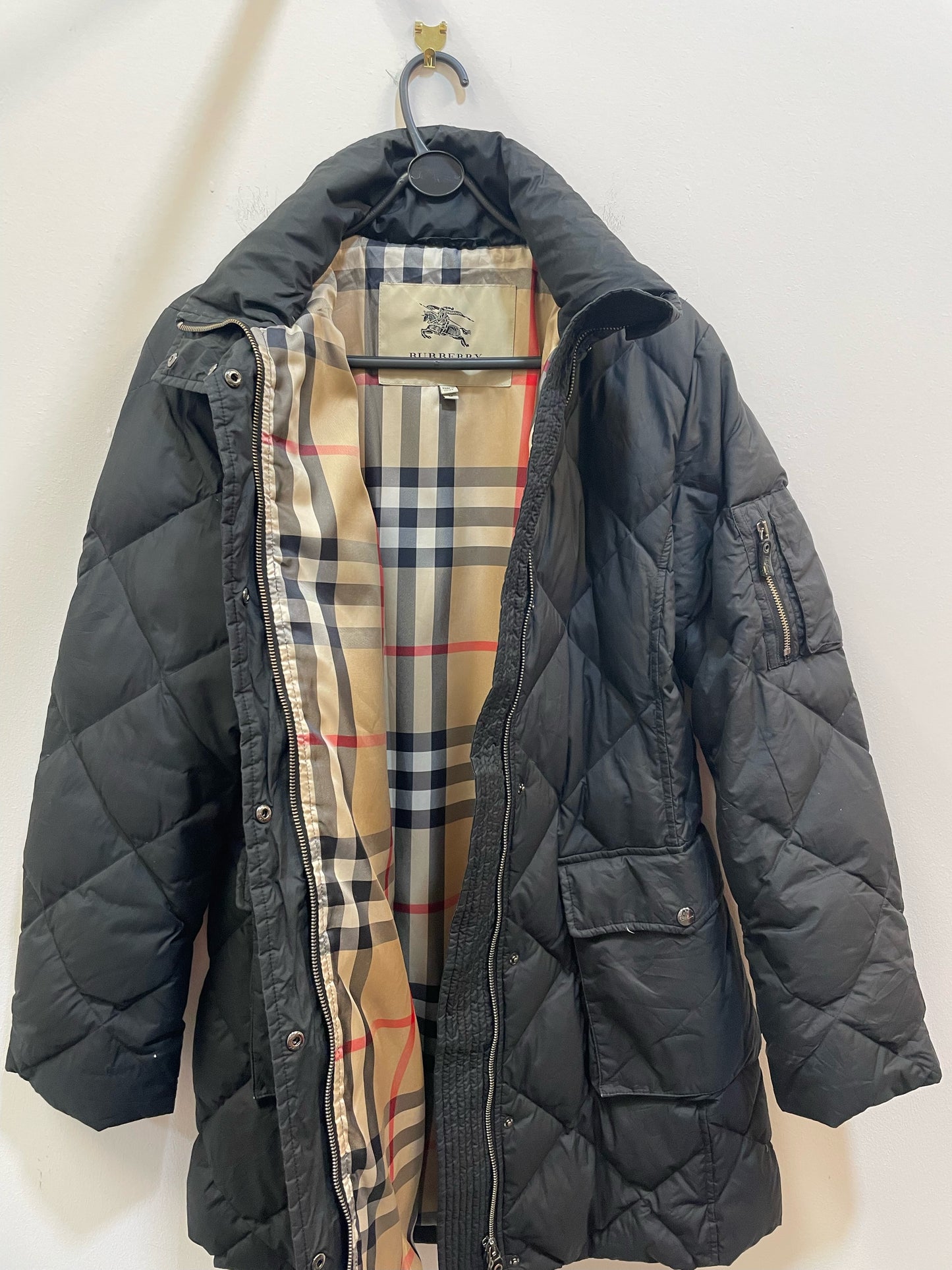 Burberry Black Puffer Jacket