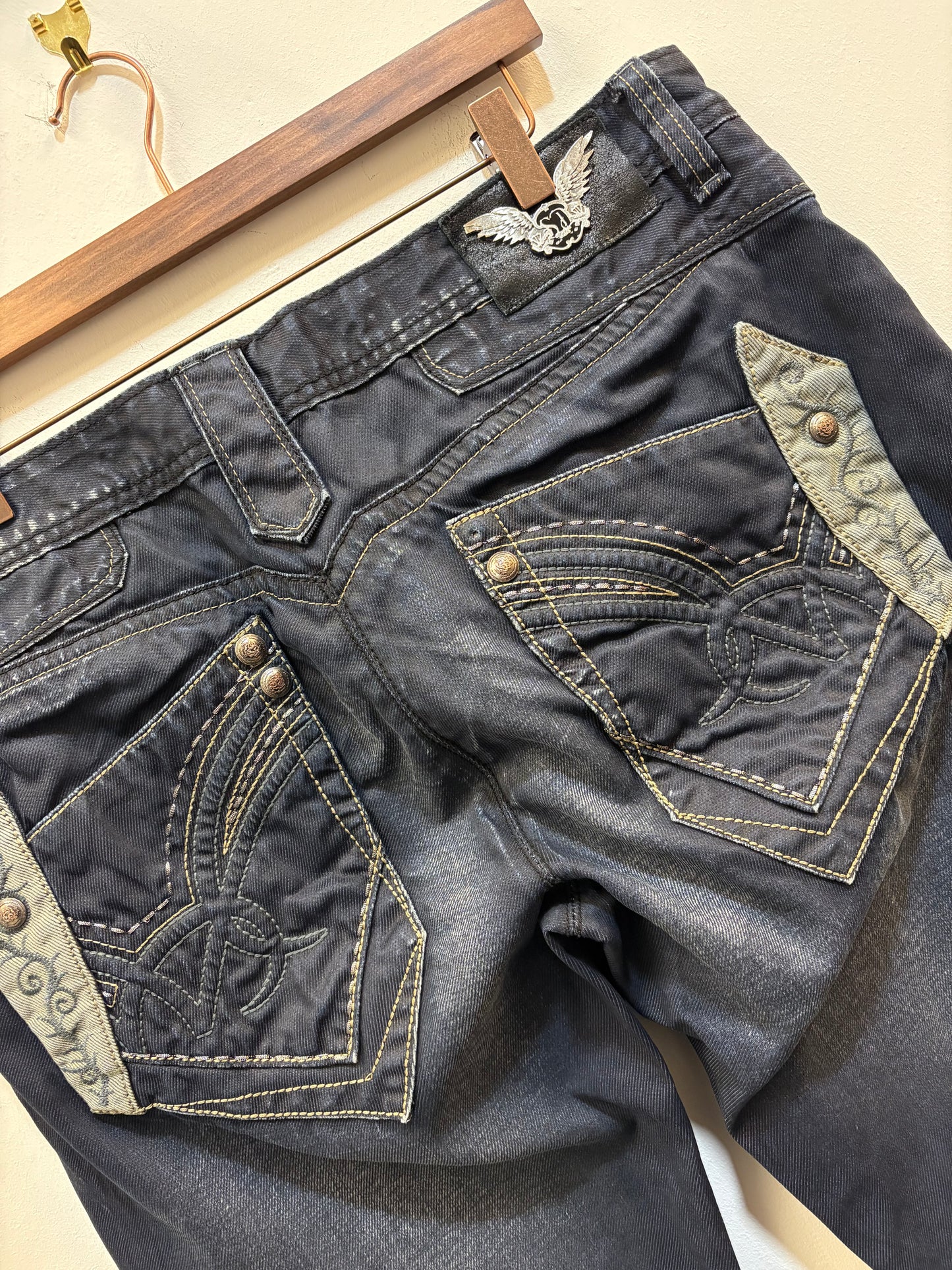 Soul Denim Winged Design Jeans