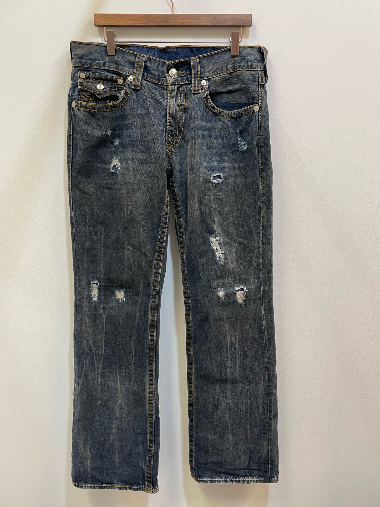 True Religion Distressed Jeans