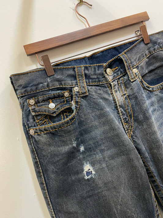 True Religion Distressed Jeans